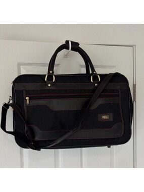 Vintage IMPALA travel bag soft sided carry on luggage NWOT black